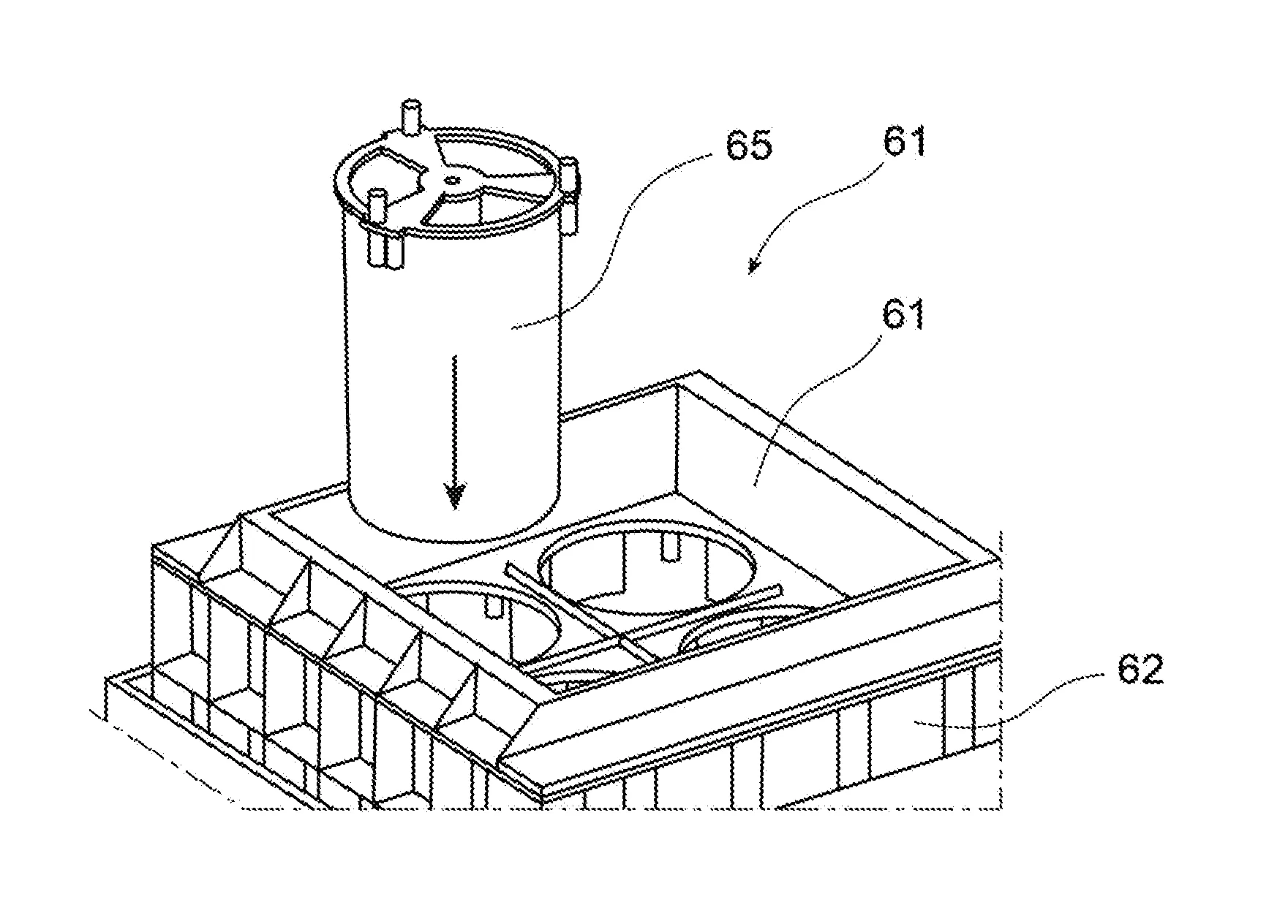 Procédé de fabrication d’un objet en béton moulé